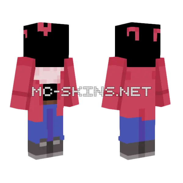 i m so lucky fun base Minecraft skin, front and back