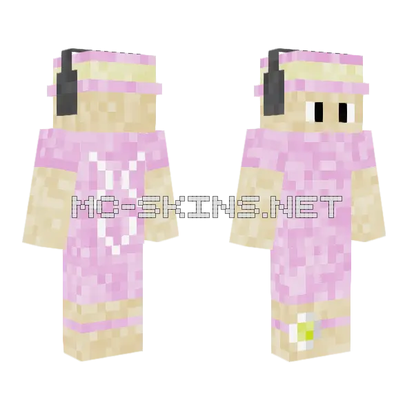 I Made This Skin Backwards Minecraft skin, front and back