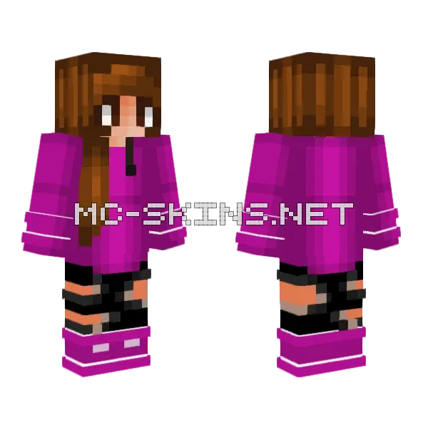 I Might Ignite Minecraft skin, front and back