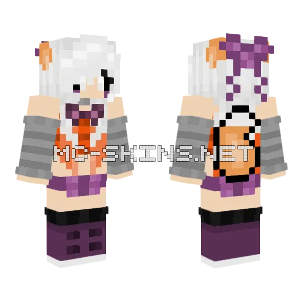 I Need To Post This Minecraft skin, front and back
