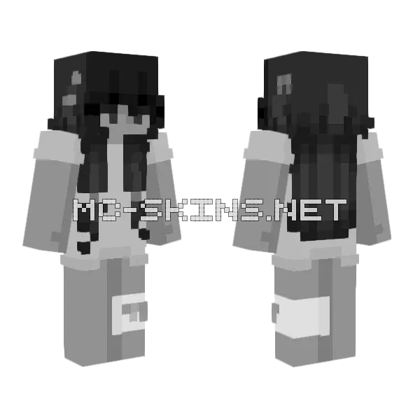 I Never Trust A Narcissist Minecraft skin, front and back