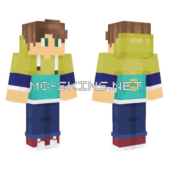 I Should Be Finally Done Minecraft skin, front and back