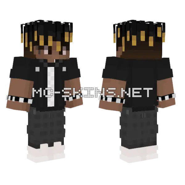 I Still See Shadows In My Room Minecraft skin, front and back