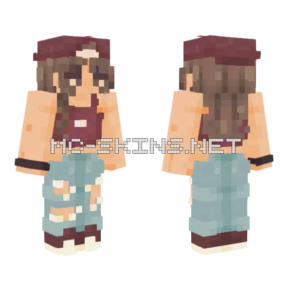 I Will Always Loose Rce Minecraft skin, front and back