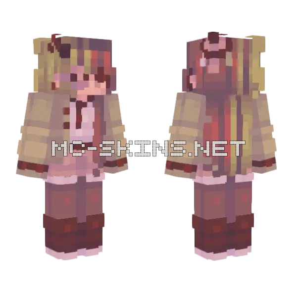 I Write Sins Not Tragedies Minecraft skin, front and back