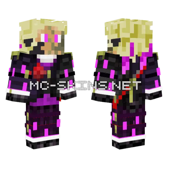 Iaevaantos Chaotic Otherbeing Minecraft skin, front and back