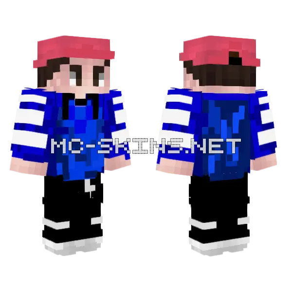 Ic Max Upg Minecraft skin, front and back