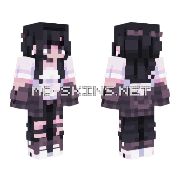Ice Hockey Player Minecraft skin, front and back