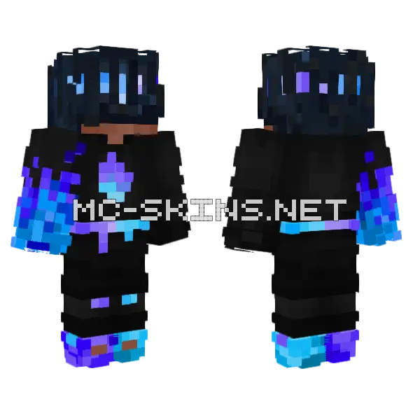 Icefrags, front and back