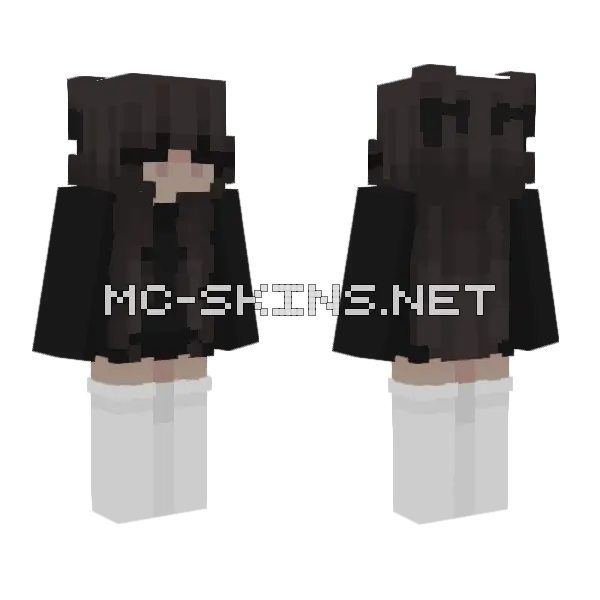 Icy Boy Minecraft skin, front and back