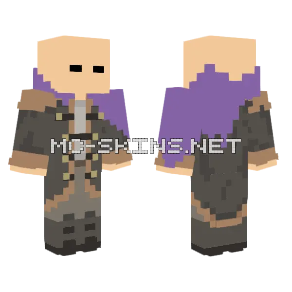 Idea2 2 Minecraft skin, front and back