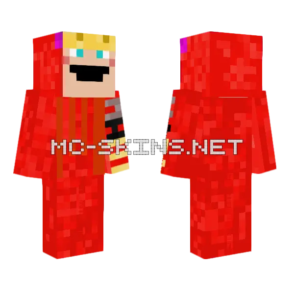 Idid Hoodie On Minecraft skin, front and back