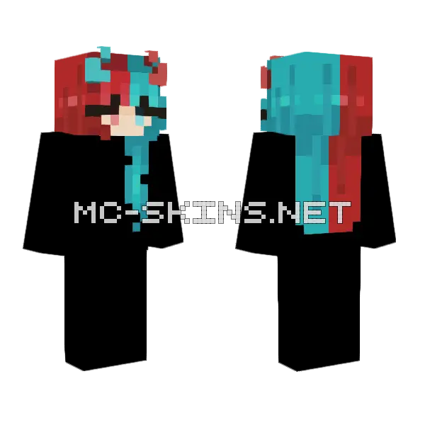 Idk Another Wip Minecraft skin, front and back