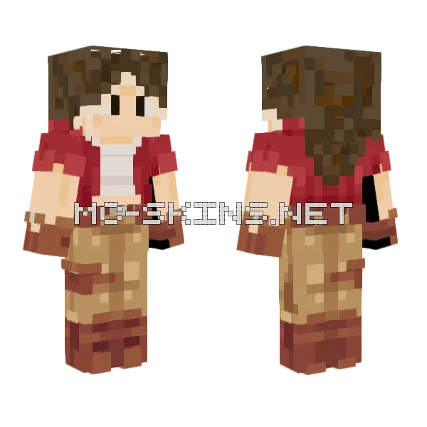 Idk Fixed Minecraft skin, front and back