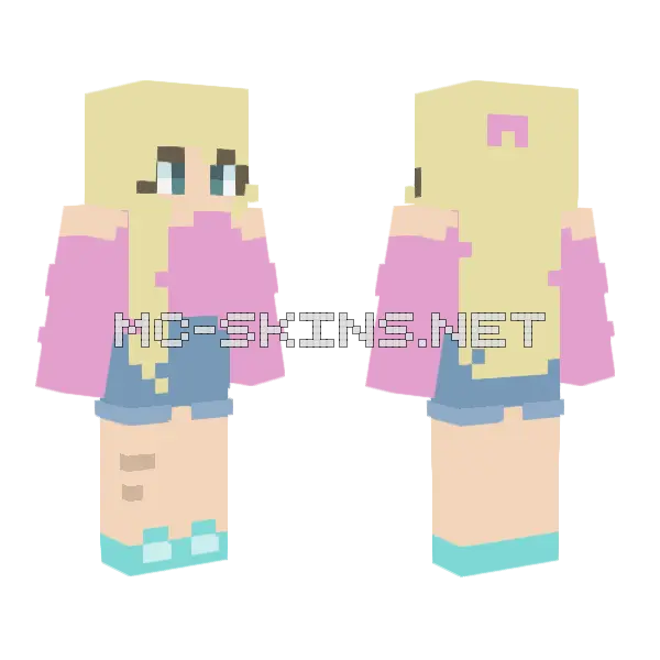 Idk Trade Minecraft skin, front and back