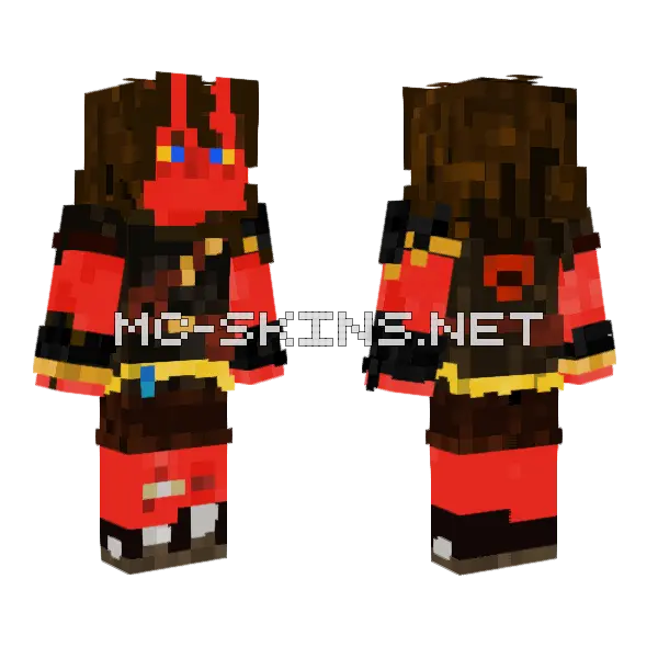 Ieatcrayons Boy Minecraft skin, front and back