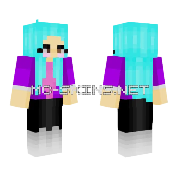 If I Had A Chance Minecraft skin, front and back
