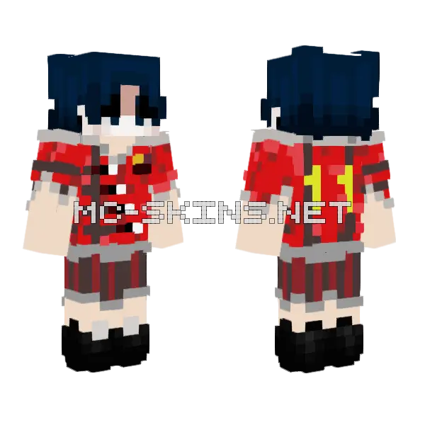 Il Numero 11 Minecraft skin, front and back
