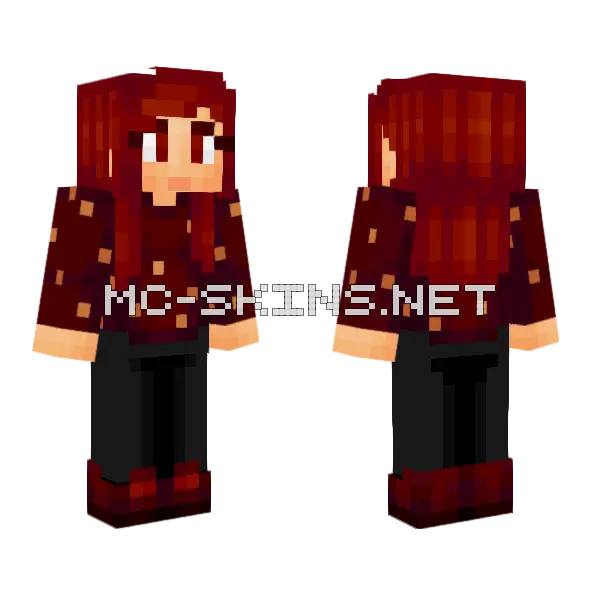 I'll Be Fine Without You Minecraft skin, front and back