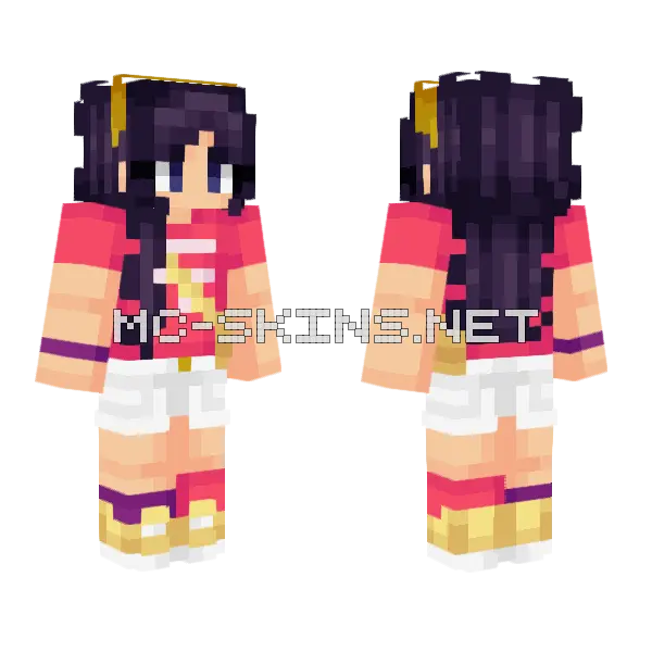 I'll Follow You To The End Minecraft skin, front and back