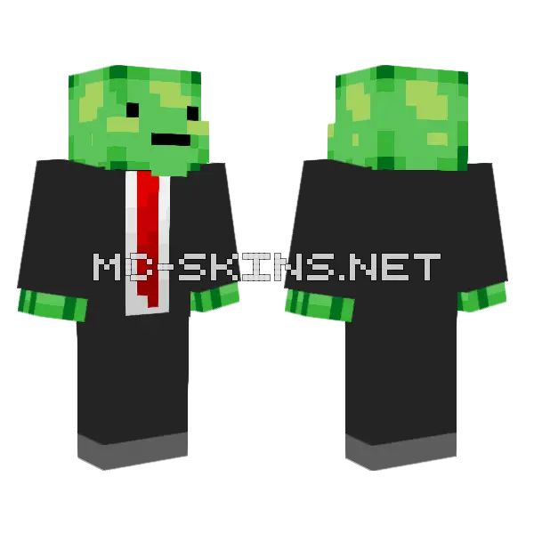 Ilt Employee Minecraft skin, front and back