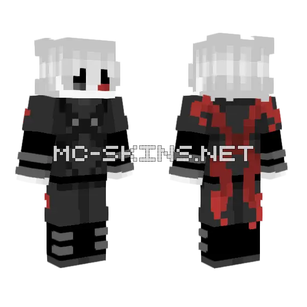 I'm Begging You Don't Make Me A Killer Minecraft skin, front and back