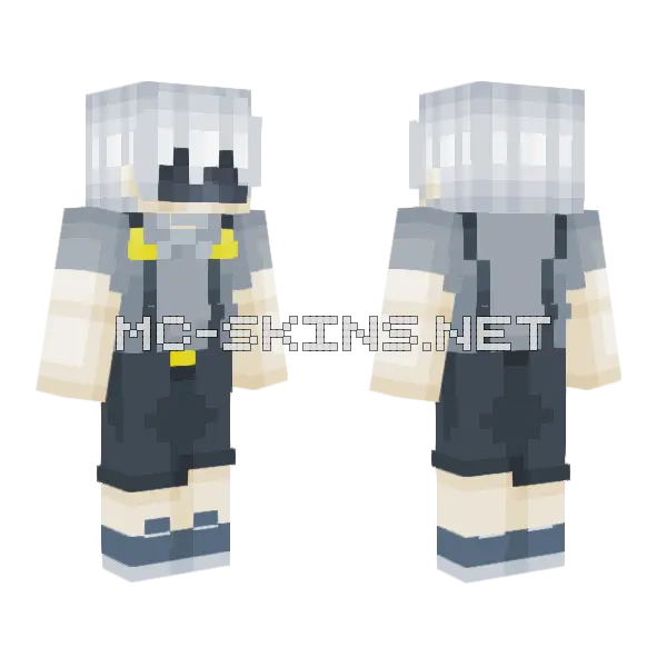 Im Dying Part Something Minecraft skin, front and back