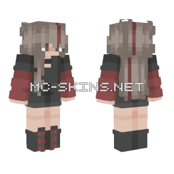 I'm Fairly Local Minecraft skin, front and back
