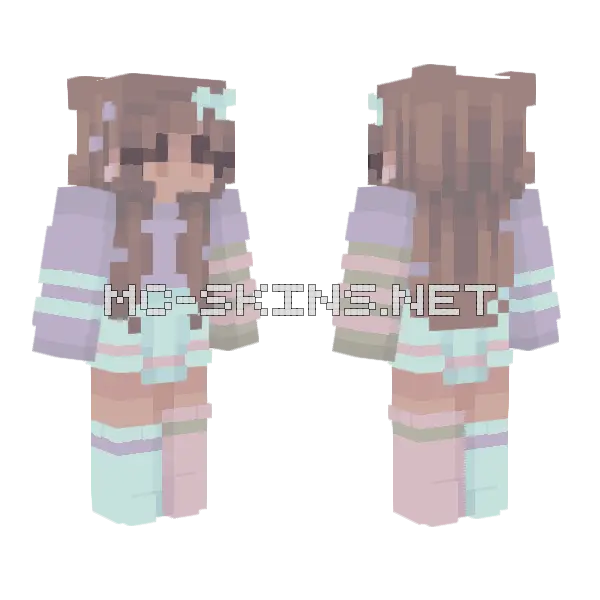 Im Not Feeling It Minecraft skin, front and back
