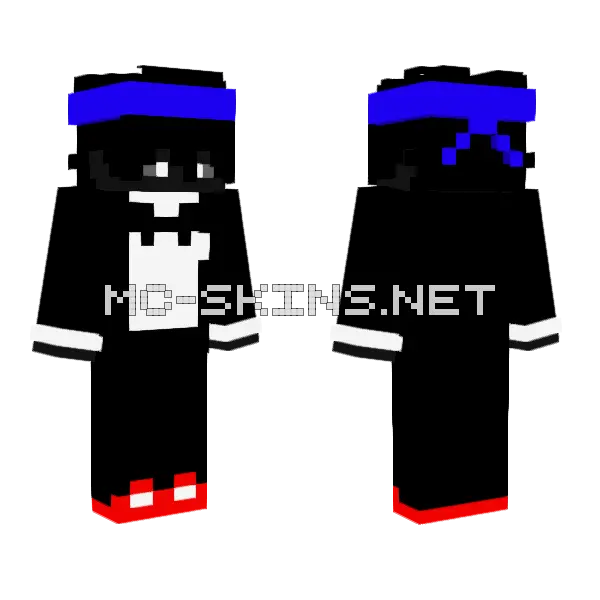Imocho Skin Minecraft skin, front and back