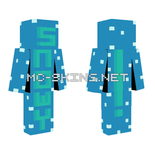 Important Announcement Skin Minecraft skin, front and back