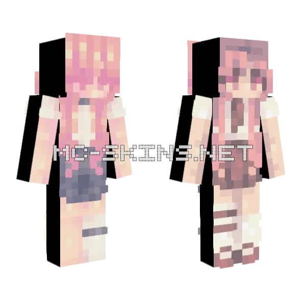 Improvement Skin Minecraft skin, front and back