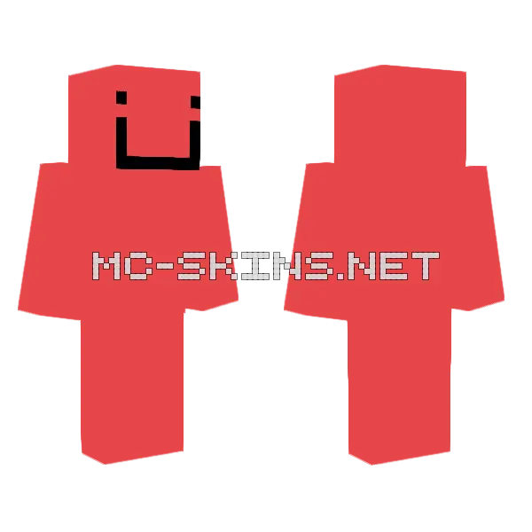 Imtinydudemc Minecraft skin, front and back