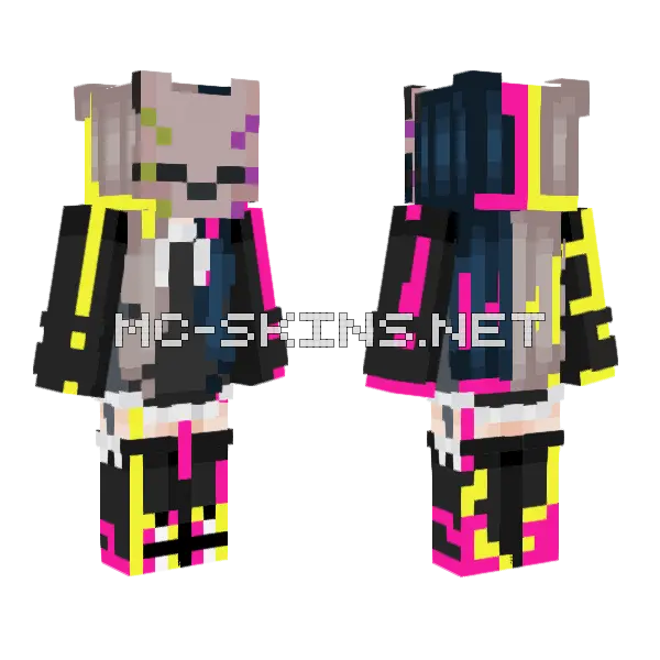 Inari Personal Skin Minecraft skin, front and back