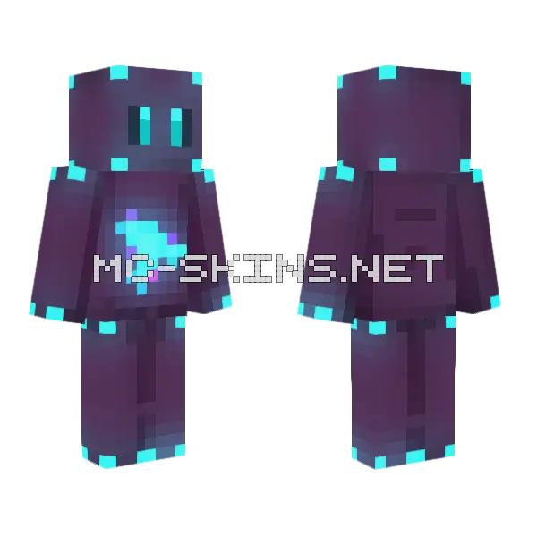 Incide Monster Minecraft skin, front and back