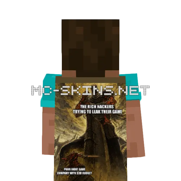 Indie Game are the Best cape, outside and lining