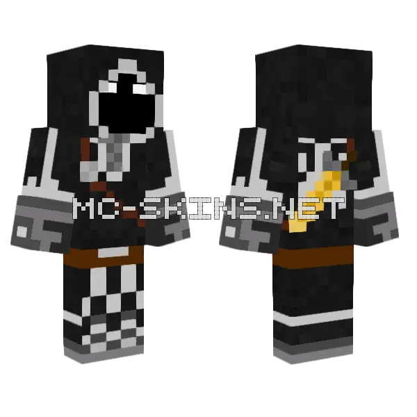 Infected Badboyhalo Minecraft skin, front and back