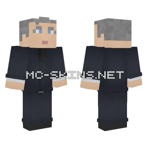 Ingen Boardroom Member 11 Minecraft skin, front and back