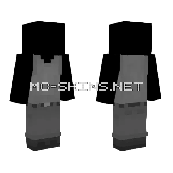 Ingen Harvester 7 Minecraft skin, front and back