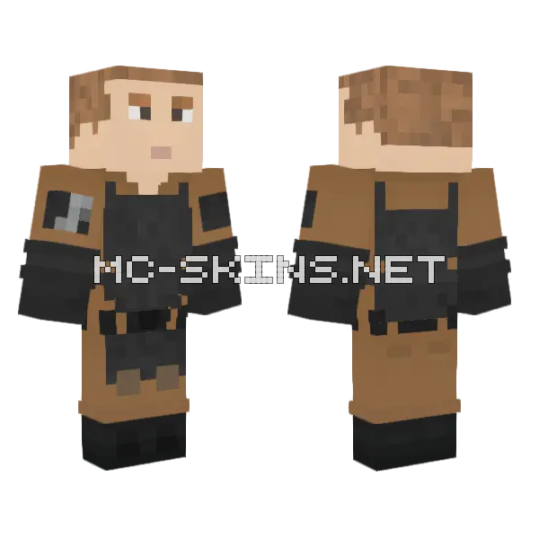 Ingen Mercenary 2 Alt 1 Minecraft skin, front and back