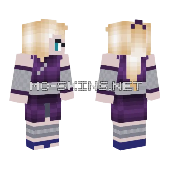 Ino 1 Minecraft skin, front and back