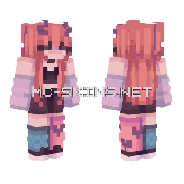 Insane O Rce Minecraft skin, front and back