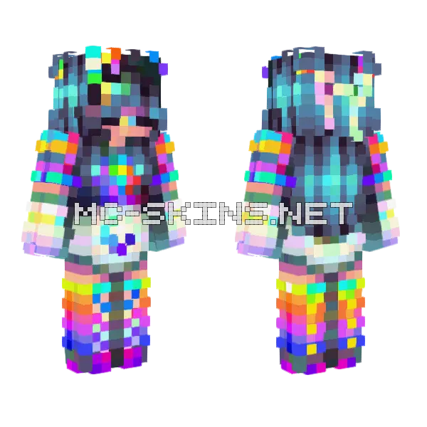 Insomniac Skin Minecraft skin, front and back