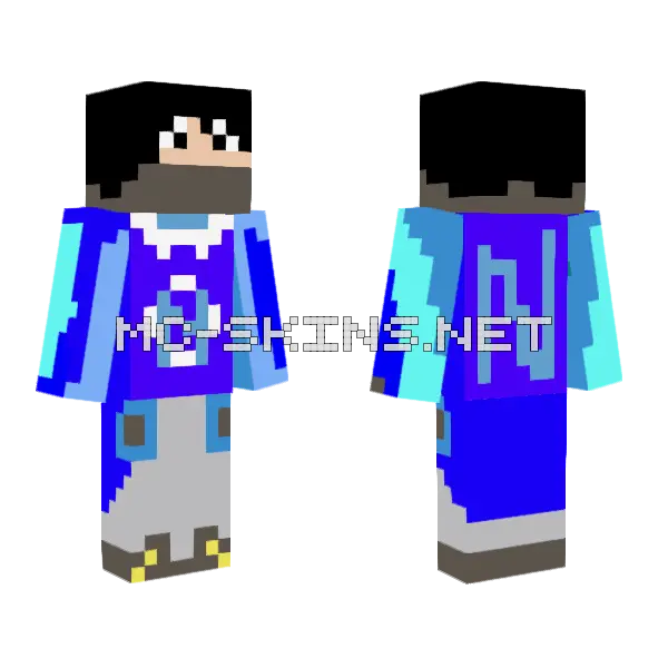 Inspired By Logan Jadanman Minecraft skin, front and back