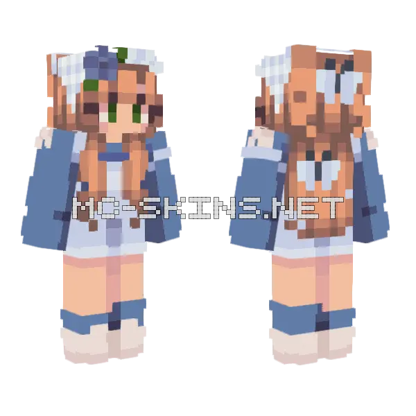 Intento 2 Minecraft skin, front and back