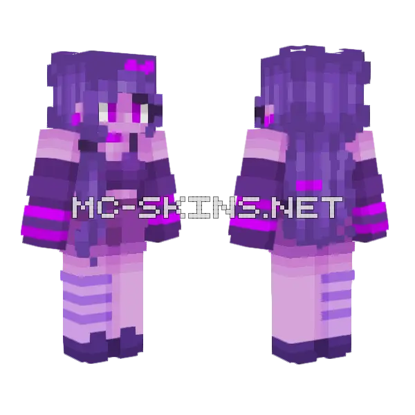 Iolanthe Rce Minecraft skin, front and back