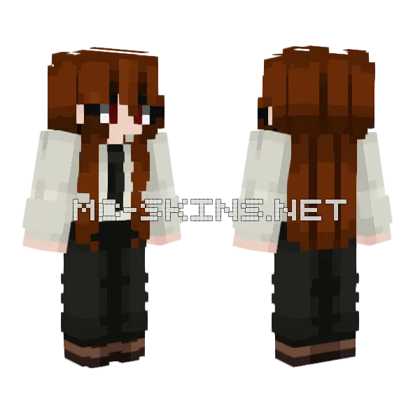 Irene Casual Minecraft skin, front and back