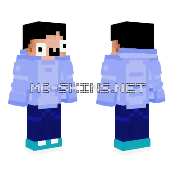 Irl Skin Minecraft skin, front and back