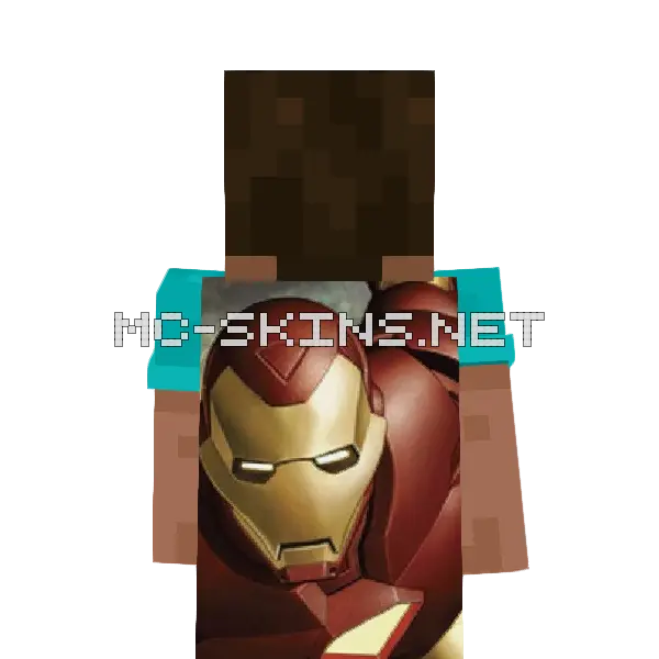 Iron Man cape, outside and lining