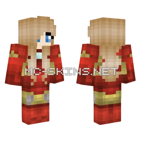 Iron Man My Skin Minecraft skin, front and back